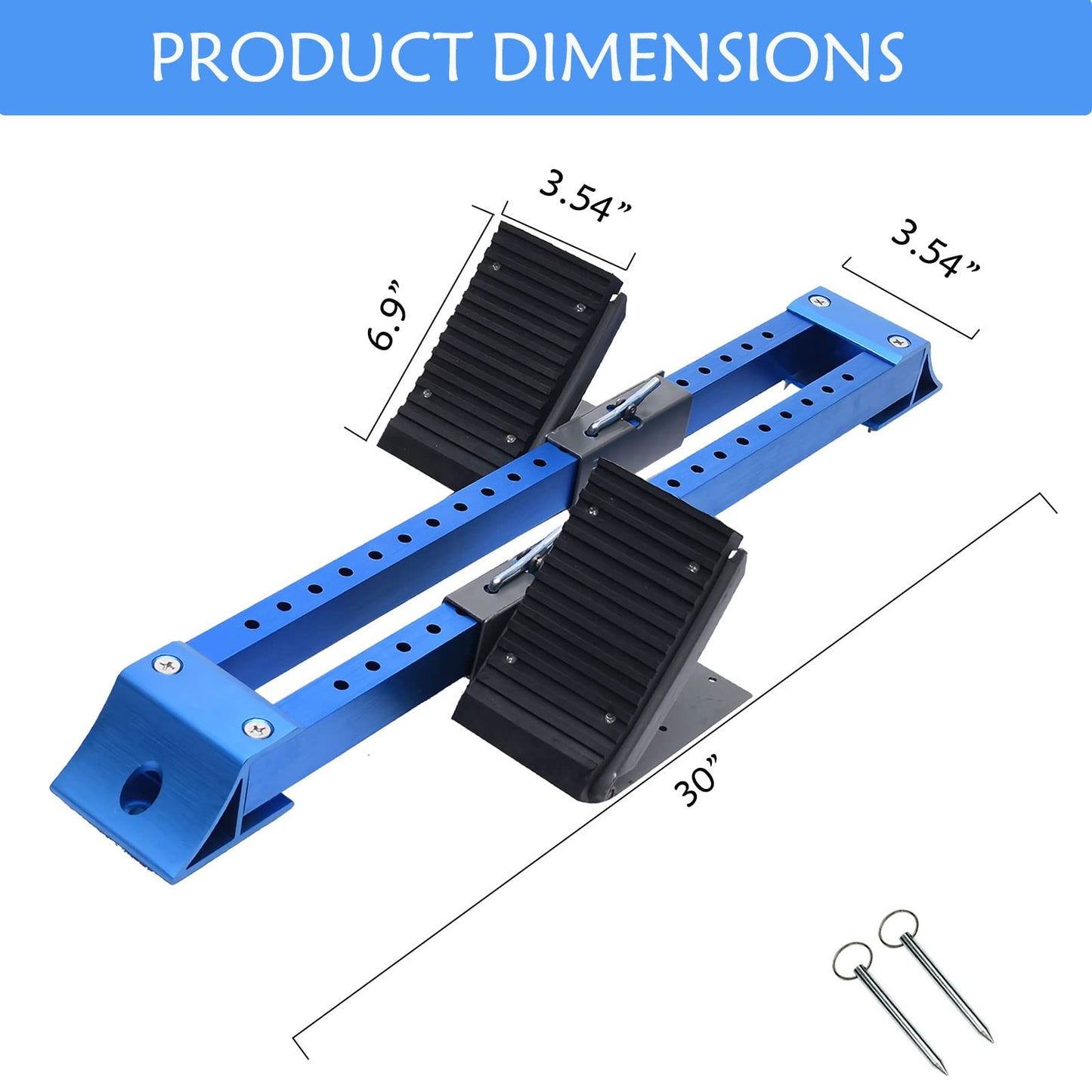 Supvision Starting Block Track Field with Carry Bag Multi-Function Track Starting Blocks for Sprinting 6 Angle Adjustable Aluminum Running Blocks Suitable for Athletics Plastic Runway Cinder Track