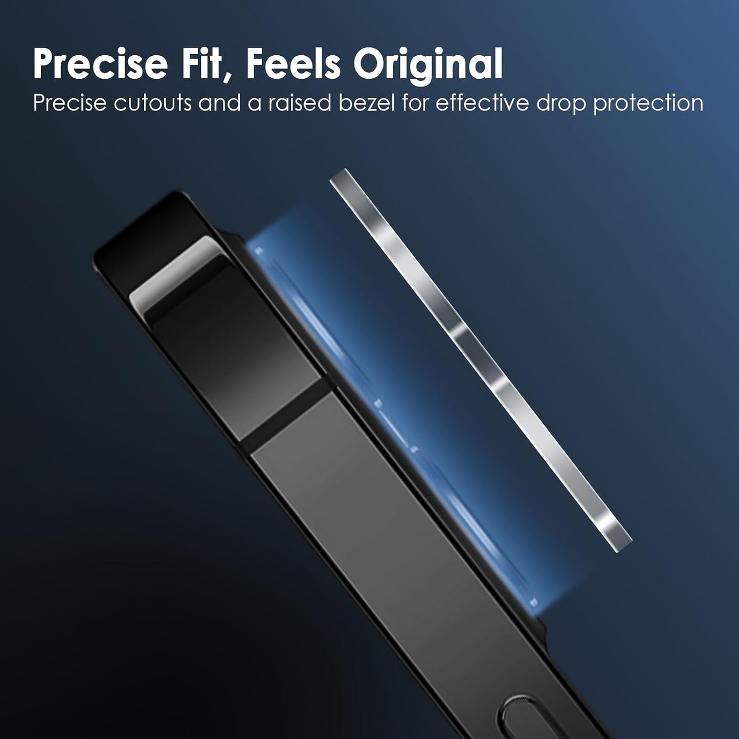 14/14 9H FanTEK Camera Lens Protector for iPhone Plus, Tempered Glass Camera Screen Cover, Ultra HD Clear Acrylic Full