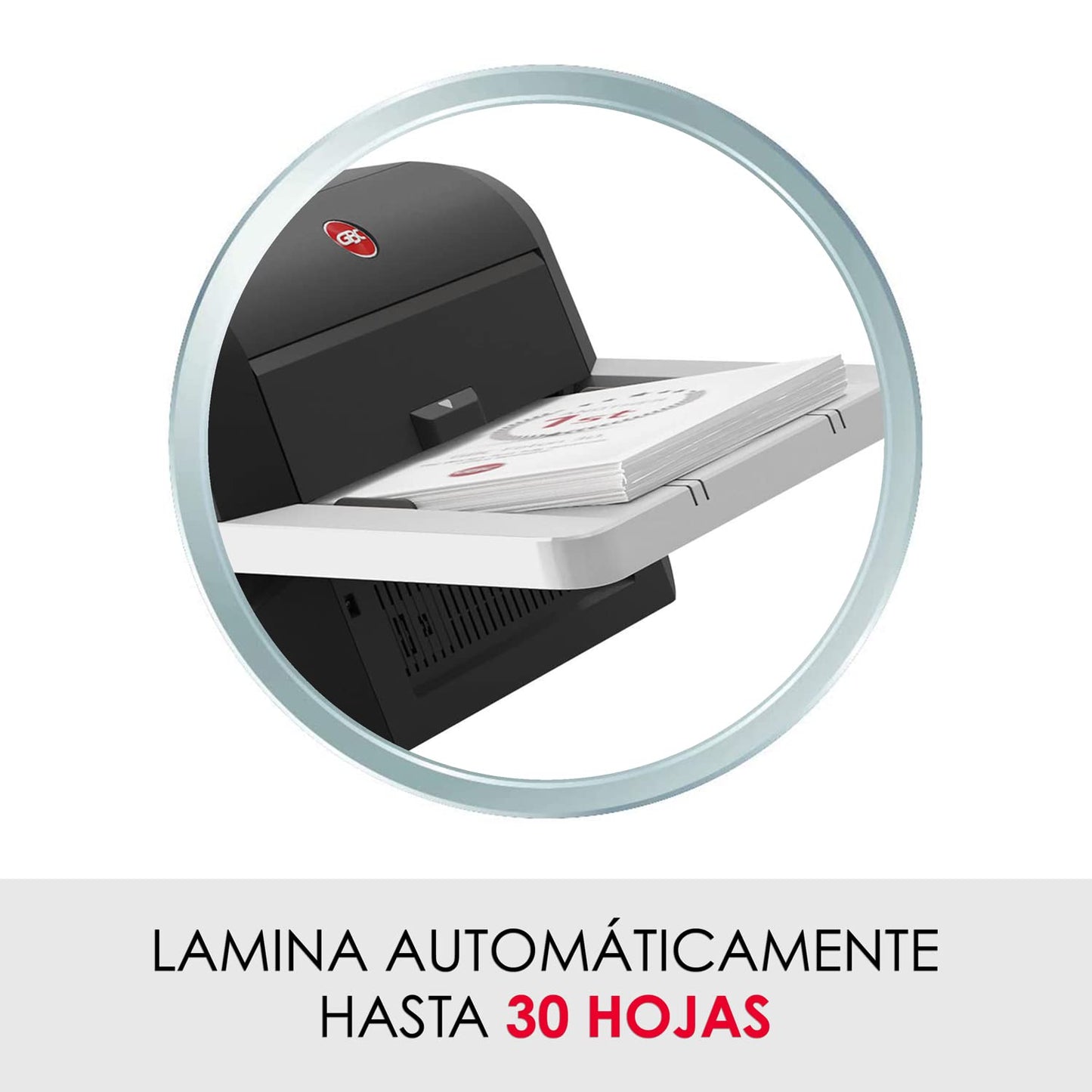GBC Foton 30 Automated Pouch-Free Laminator, 9.6" x 22.7" x 18.8", Starter Film-Cartridge Included (FOTON30120NA)