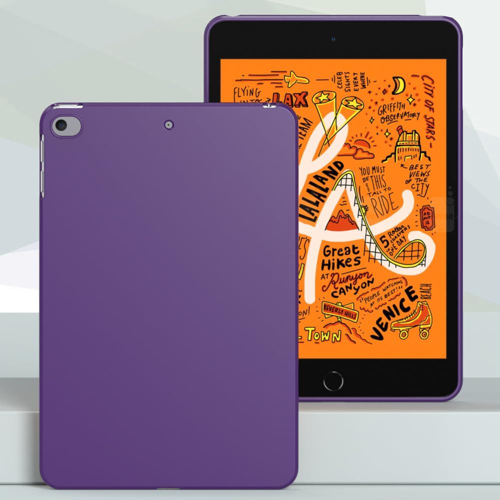 WOGROO 5 2019/Mini 4 2015 (5th/4th 7.9 inch), 5th/4th Case for iPad mini Generation Slim Design Soft TPU Protective