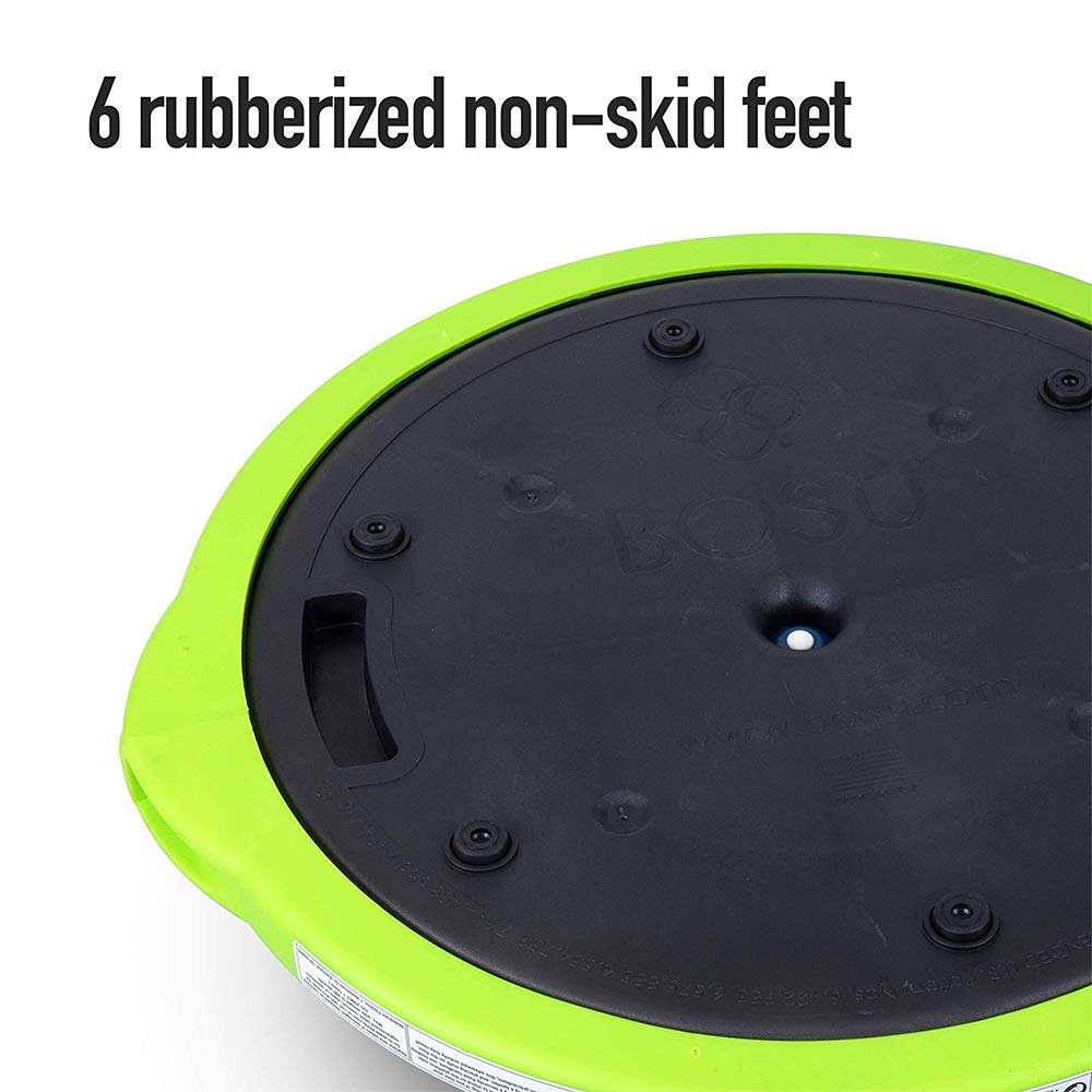 Bosu 72-15850 Home Gym Equipment The Original Balance Trainer 22in Diameter, Blue and Green