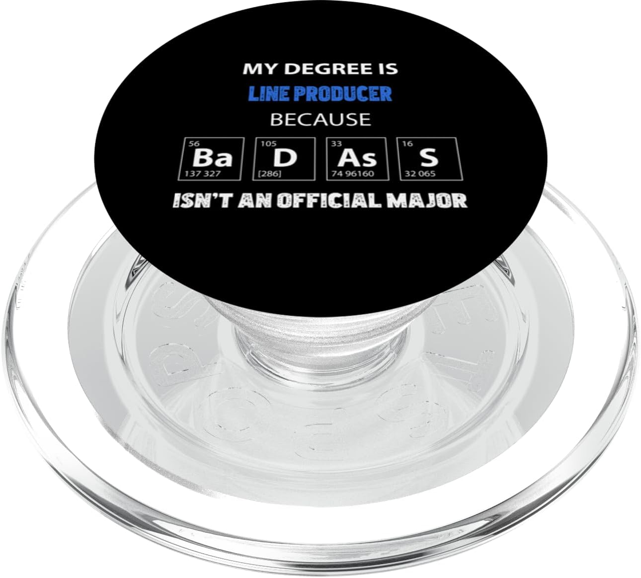 Check out my LINE PRODUCER Shirts LINE PRODUCER funny quote badass on my resume PopSockets MagSafe PopGrip for iPhone