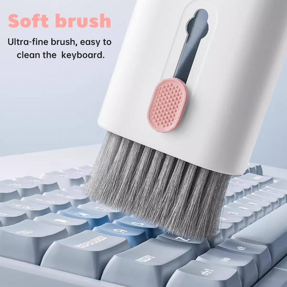 Vornetil 7 1 in Keyboard Cleaner Laptop Cleaning kit, Electronic Cleaner kit with Key Cap Puller, Computer Cleanings