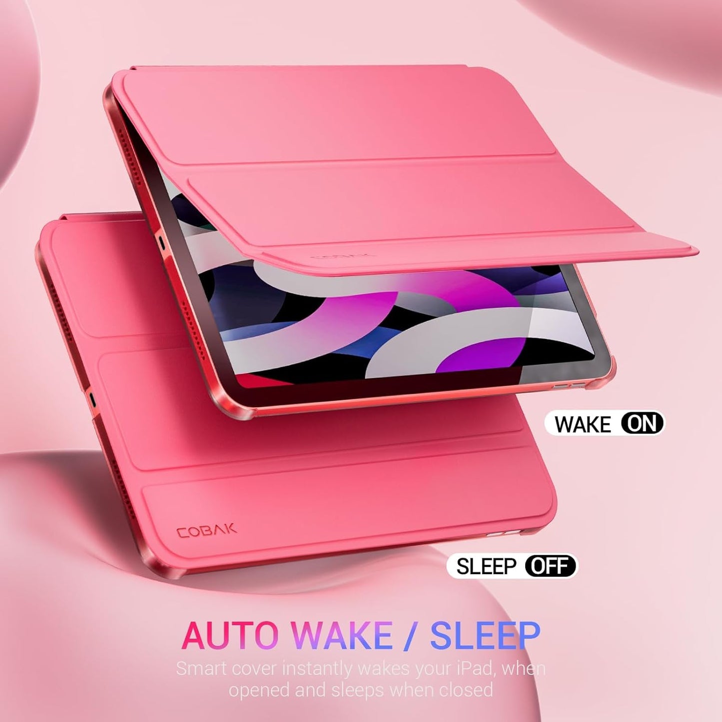 CoBak (A16) 11th 11 Inch 2025, 10th 10.9 inch 2022, Case for iPad Generation iPad Generation Slim Stand Protective