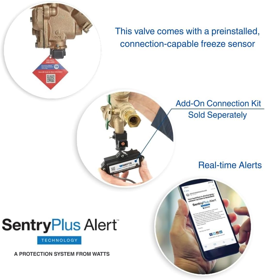 Febco 765 Series 1-1/2" Bronze Pressure Vacuum Breaker Backflow Preventer, Quarter Turn Shutoff, NPT Connections, Freeze Sensor with SentryPlus Alert Technology, Industrial Plants, Irrigation System