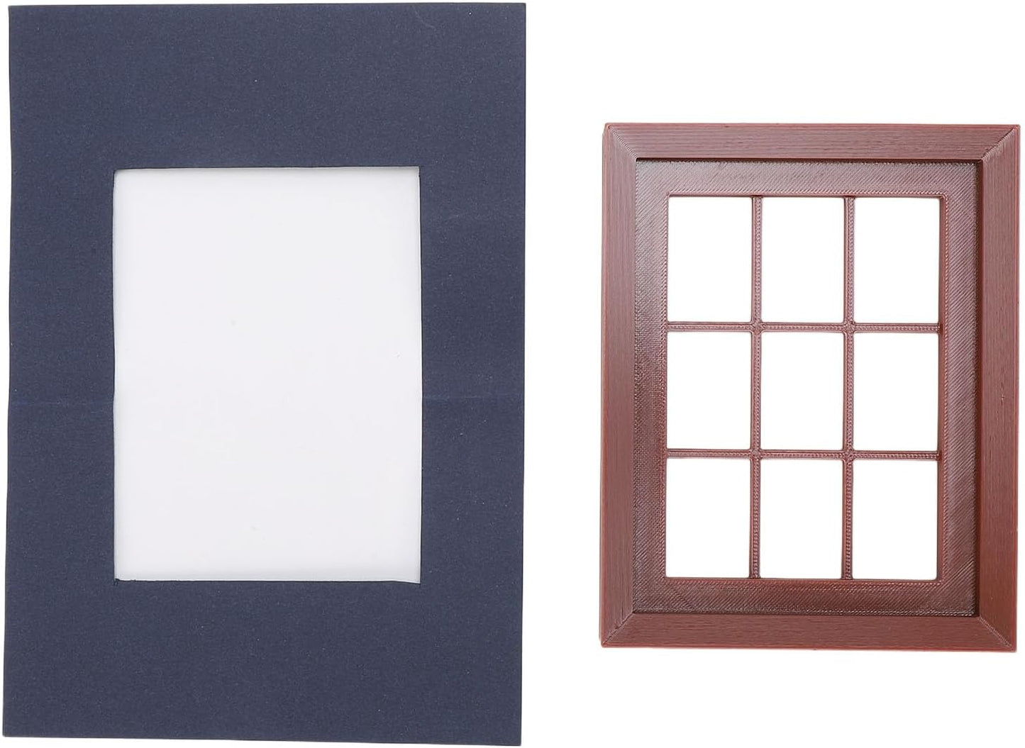 Jelquix 2 Pack Window Frame Photography Props, Creative Travel Photo Frame, Portable Viewfinder for Scenery Landscape