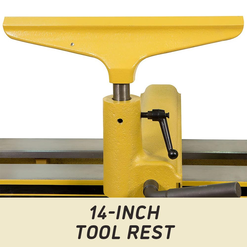 Powermatic 20" x 20" Variable Speed Woodworking Lathe, Reversible Wood Turning Machine, 2 HP, 220V 1Ph (2020B)