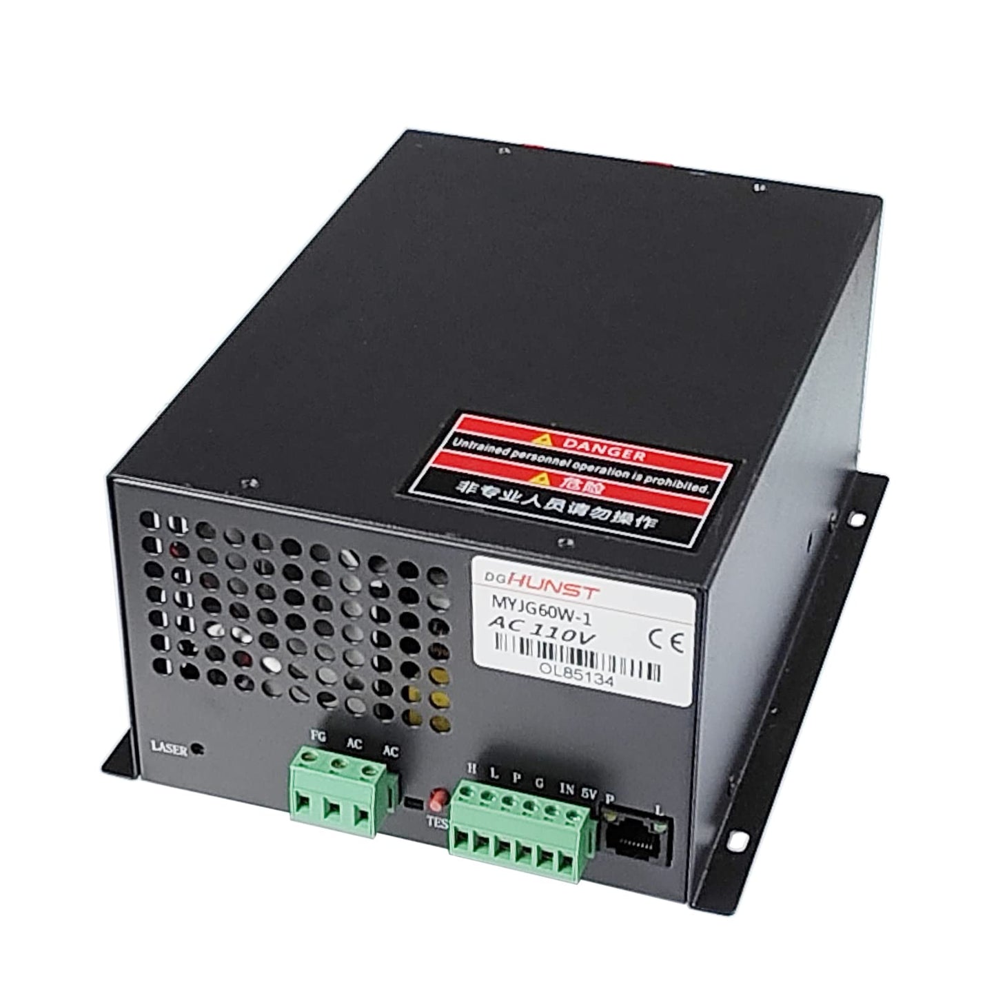 60W CO2 Laser Power Supply for 60w 70w Laser Tube Laser Engraver Cutter Power Supply MYJG-60