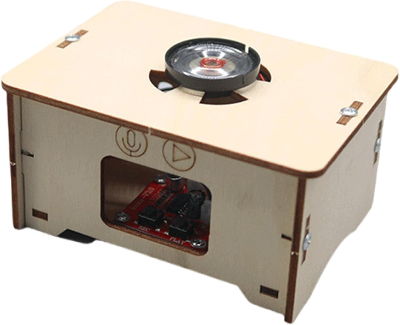 Handmade Wooden Gramophone Recorder - Musical Toy for Kids