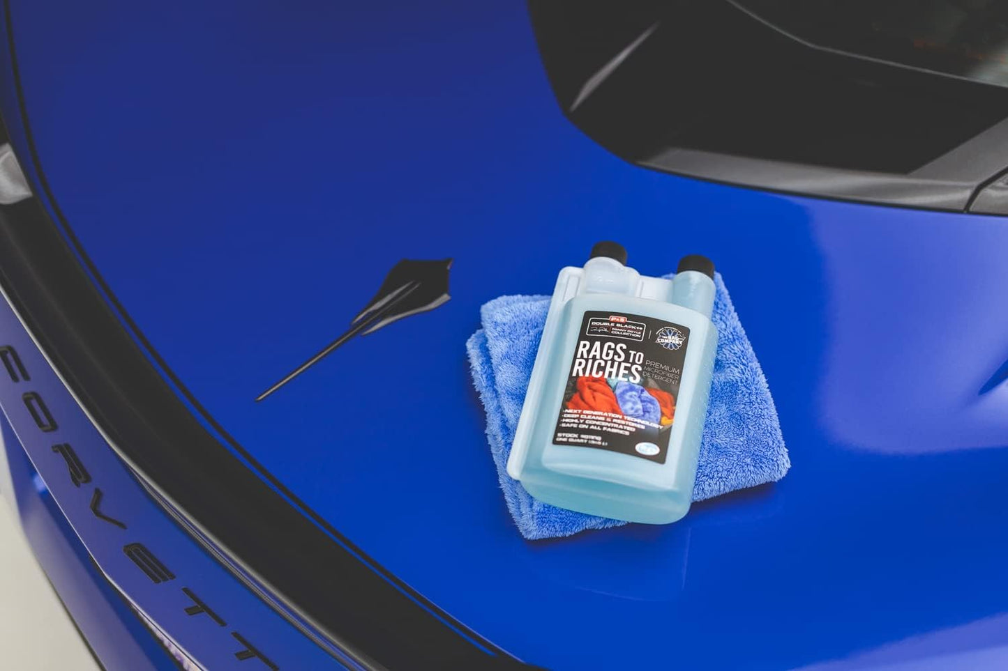 P & S Professional Detail Products - Rags to Riches Premium Microfiber Detergent | Deep Clean & Restore, 1 Gallon