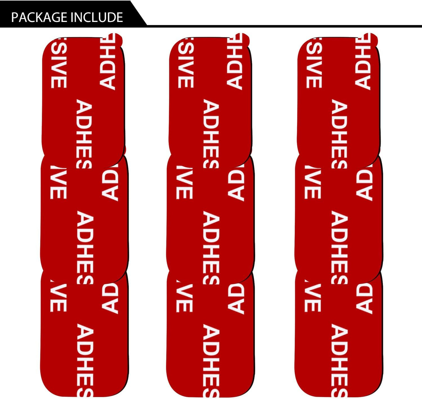 AZXYI 9 Very High Bond Car Adhesive, PCS Dashboard Sticky Adhesive Replacement, Double Sided Sticky Pads Sticker Tapes