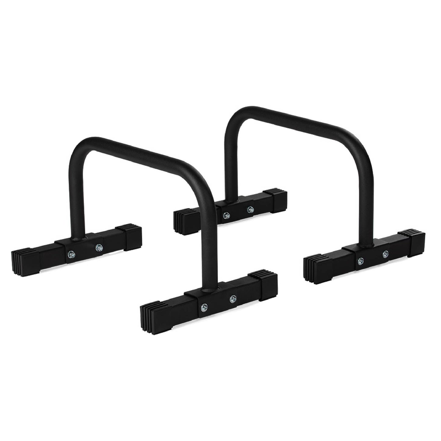 Titan Fitness Parallette Push Up Bar Set, 14in High Perfect for Home and Garage Gym Exercise Equipment, Gymnastics Floor Workout, Calisthenics, Strength Training Parallel Bars