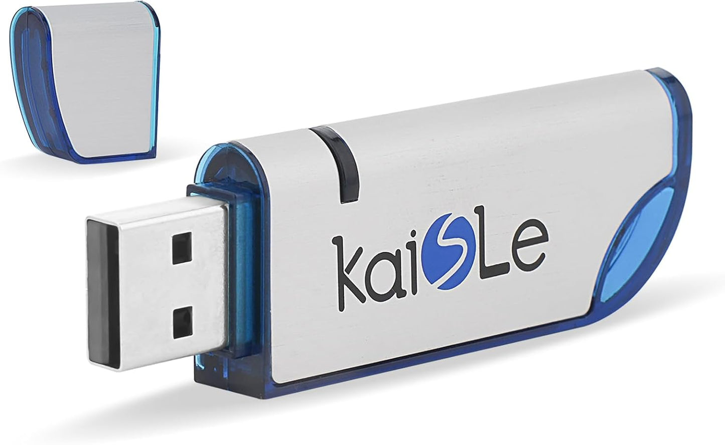 KAISLE 64GB 64 2.0 USB Flash Drive, External USB Flash Memory Storage Thumb Drive, Portable Flashdrive with Keychain
