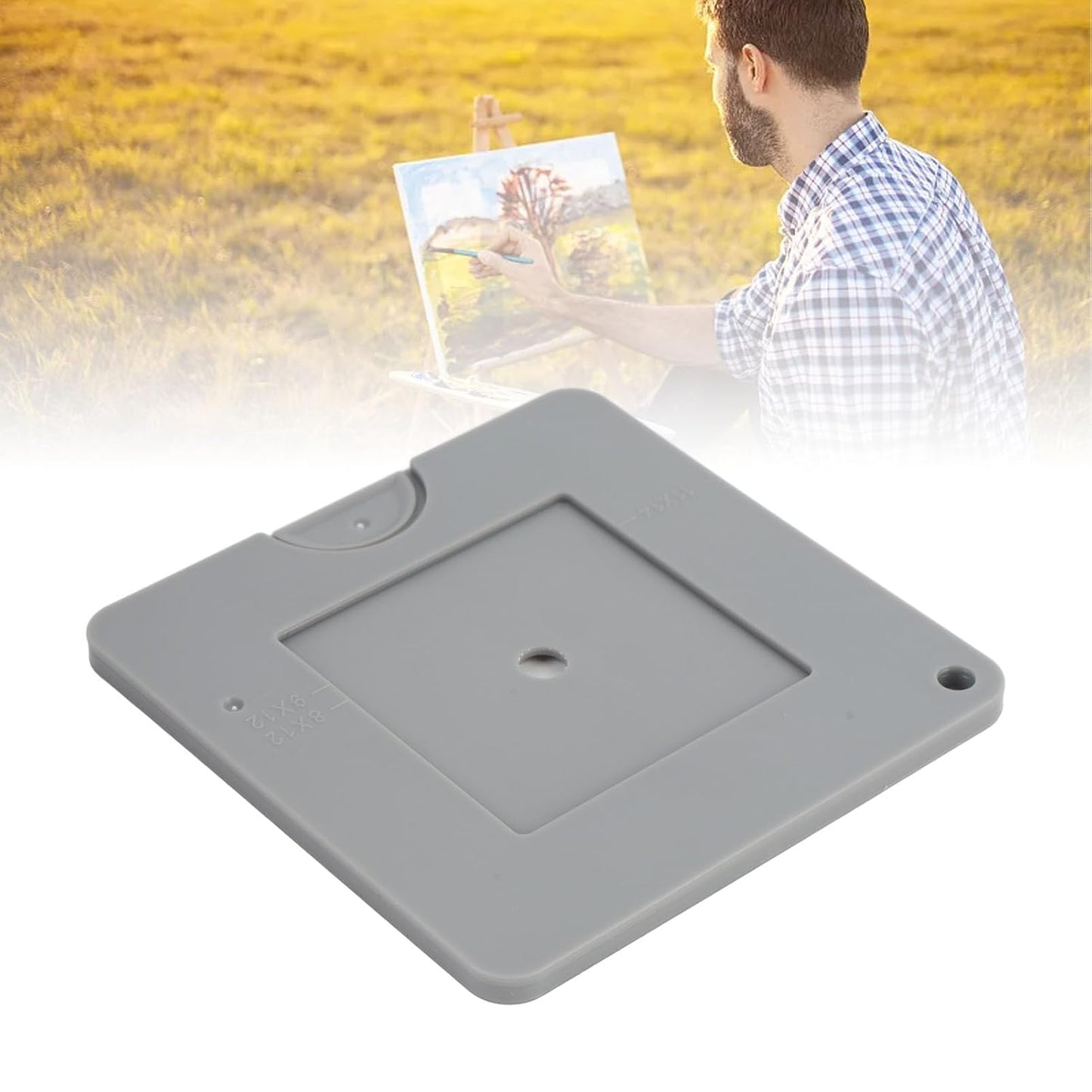 Yosoo Photography Viewfinder, Adjustable View Catcher for Photography Painting with Sliding Mechanism for Architecture