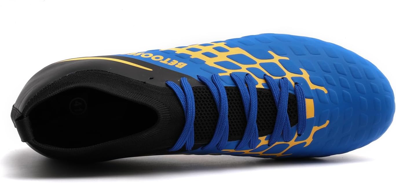 Men's Outdoor Firm Ground Football Soccer Cleats Shoes Futsal Football Training Sneakers