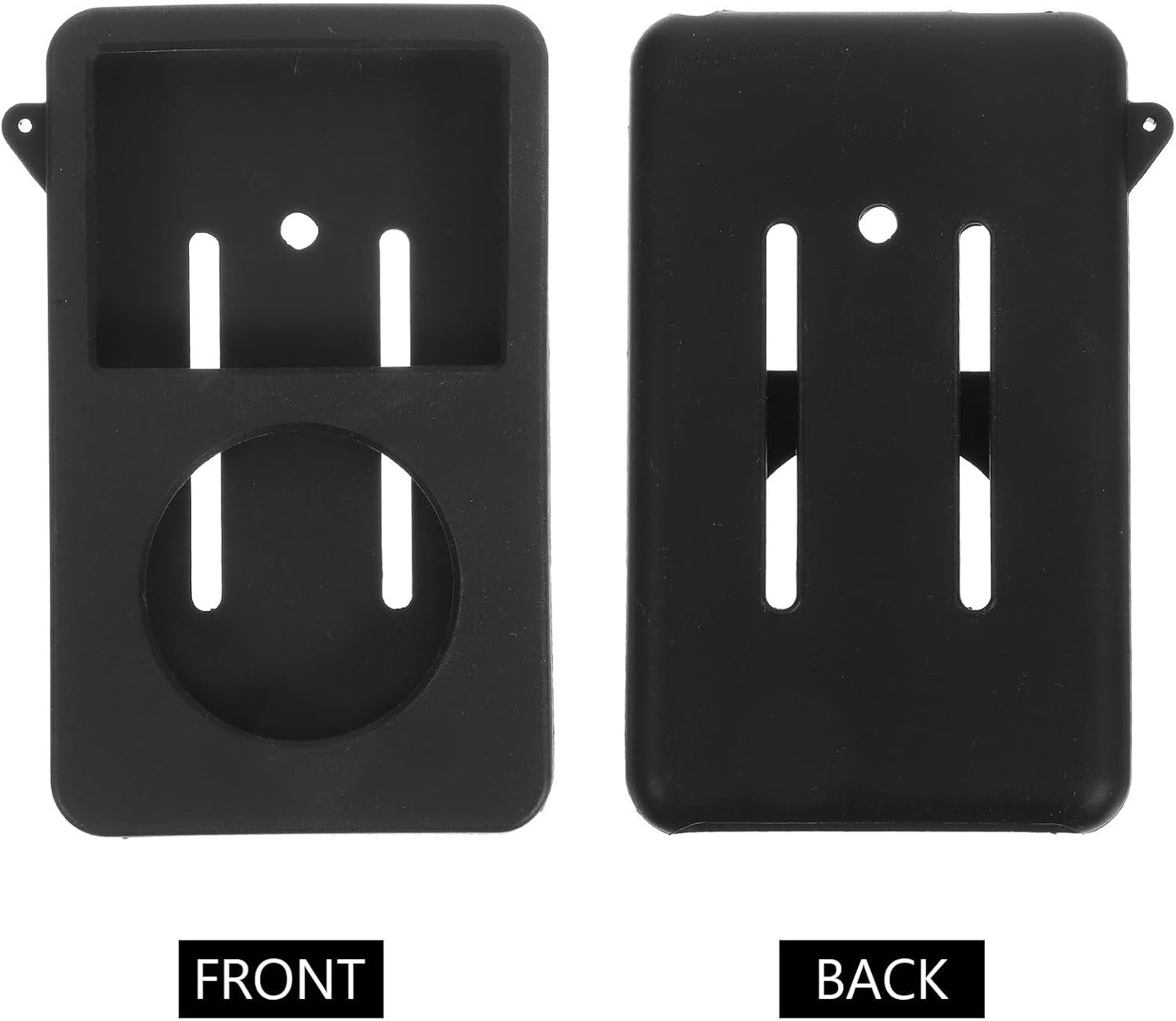 DOITOOL Mp3 80gb/120gb/160gb Silicone Sleeve Player Protector for Classic Soft Audio Player Cover Black Protective Case