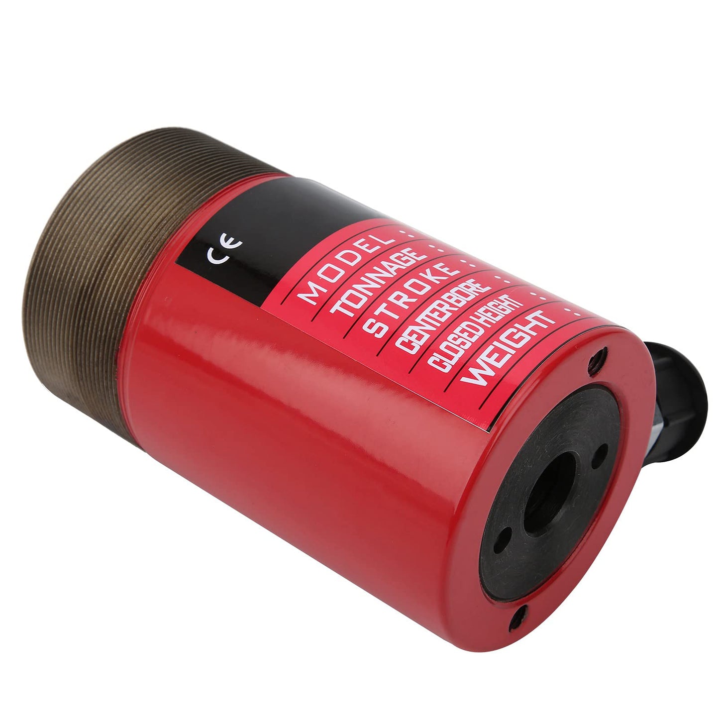 RASTKY Industrial Grade Hydraulic Cylinder 14T with Separate Hollow Hole Plunger for Small Spaces - -1050