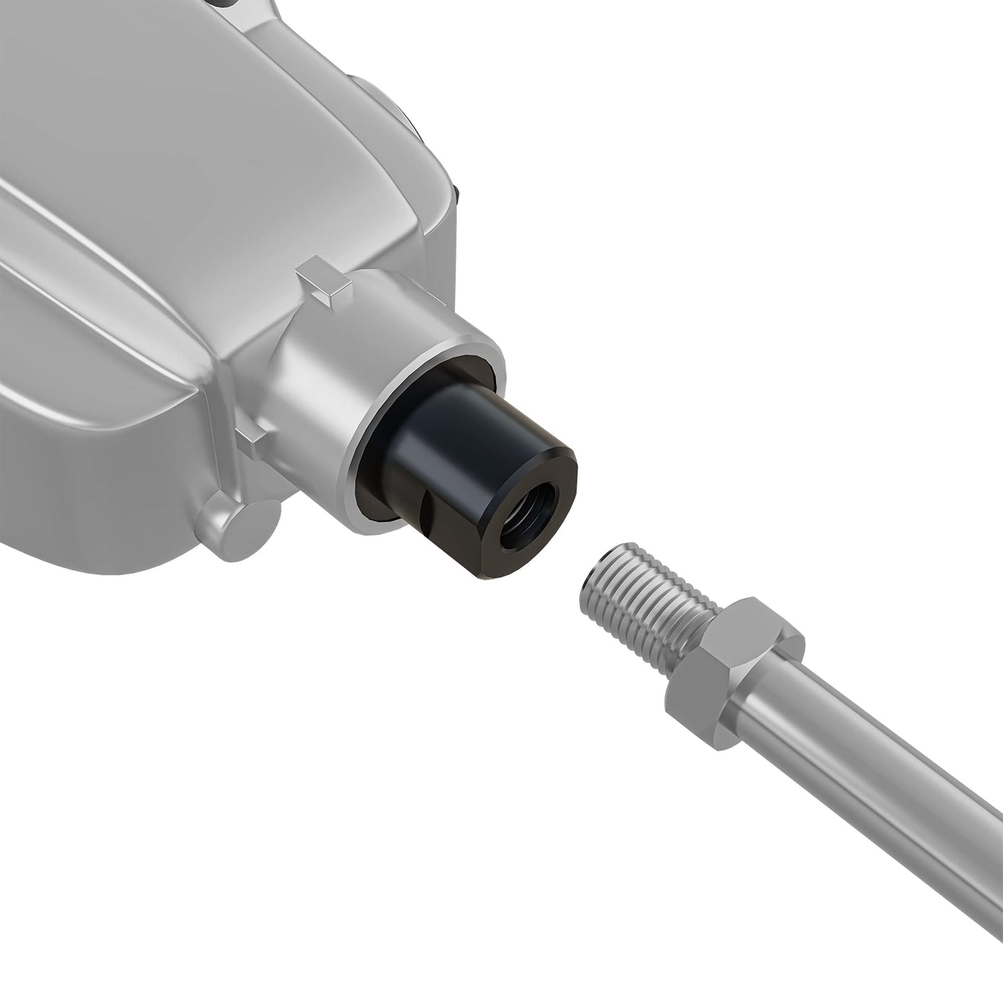 QEP 21700 120-Volt 2 Speed Power Mixer with Mixing Paddle for Thinset Grout and Mortar, Silver