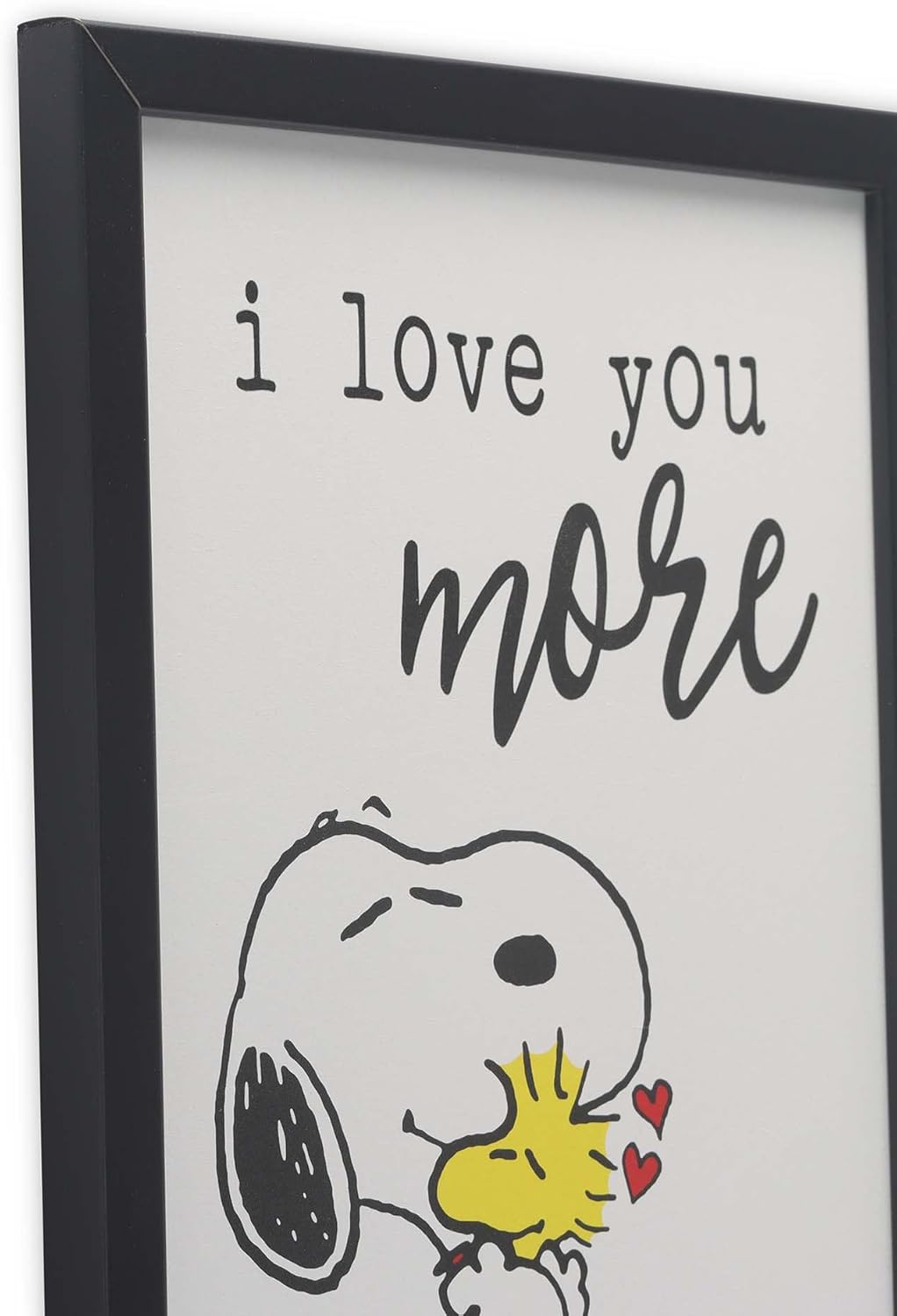 Peanuts Snoopy and Woodstock Wall Decor - Adorable Framed Picture for Home Decoration