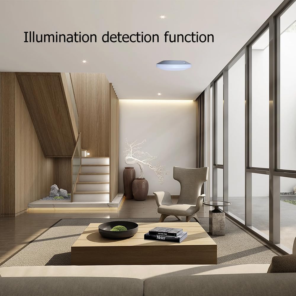 WenzhiIoT 5.8 MmWave 110/220V Presence Sensor, Smart Motion Sensor WiFi GHz Radar Presence Sensor Movement Body Motion
