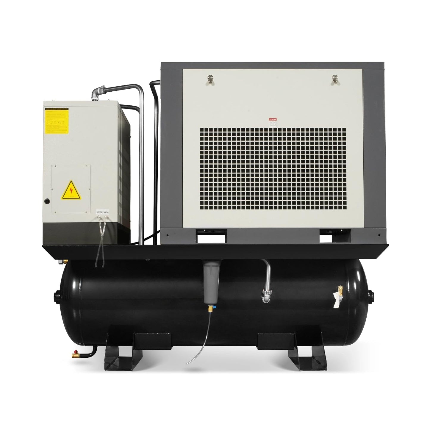 MechMaxx 20HP Combined Rotary Screw Air Compressor with Dryer & 105-Gal ASME Tank | 78 CFM, 116 PSI, 230V 3-Phase – Industrial Grade,Model ML2023