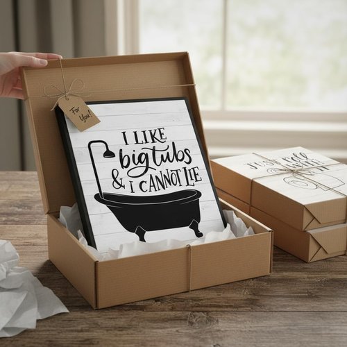 3Pcs Minimalist Bathroom Wall Art - Funny Quotes Prints for Toilet & Bathtub | Unframed 12x16in