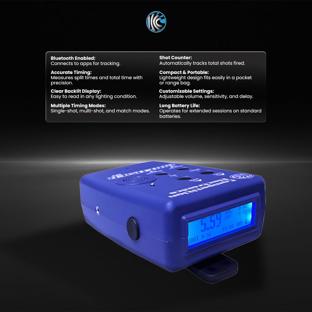 Competition Electronics ProTimerBT Shot Timer Blue, One Size, CEI-4720
