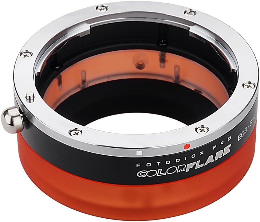 Fotodiox ArtFX ColorFlare Adapter for Canon EOS (EF/EF-S) D/SLR Lens to Sony Alpha E-Mount Mirrorless Camera Body