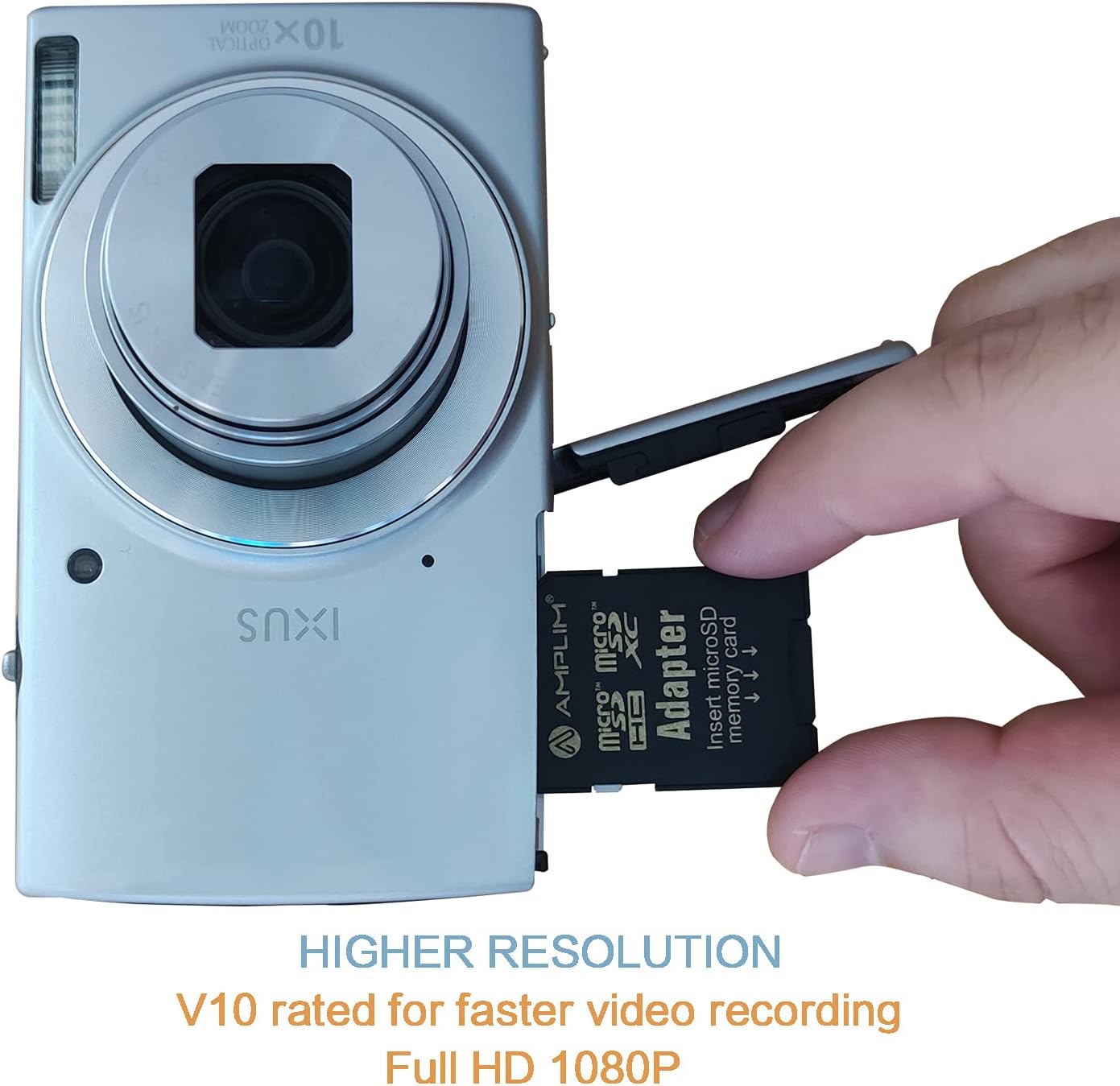 Amplim 32GB (1X MicroSDXC Card with Adapter Black)