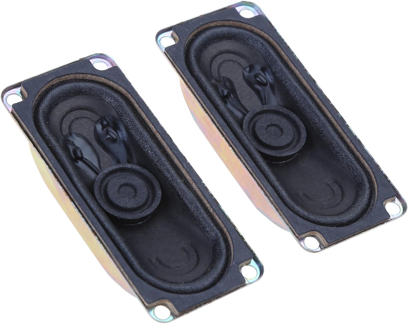BAIMOQI 5W 8Ohm 30x70mm Speaker Horn Shape Replacement Loudspeaker Electronic Multimedia Portable Speaker Amplifier