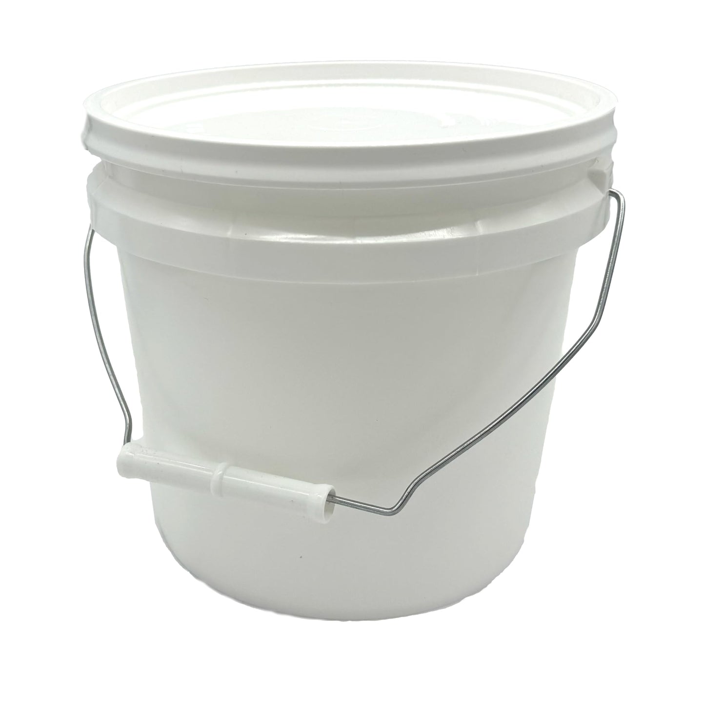 Rocky Mountain Goods 1 Gallon Bucket with Lid and Handle - Water Tight Paint Pail - Multi Use Utility Bucket - Durable Saturn Rings Leak-Proof Lid - Thick Uniform Walls for Stacking Strength