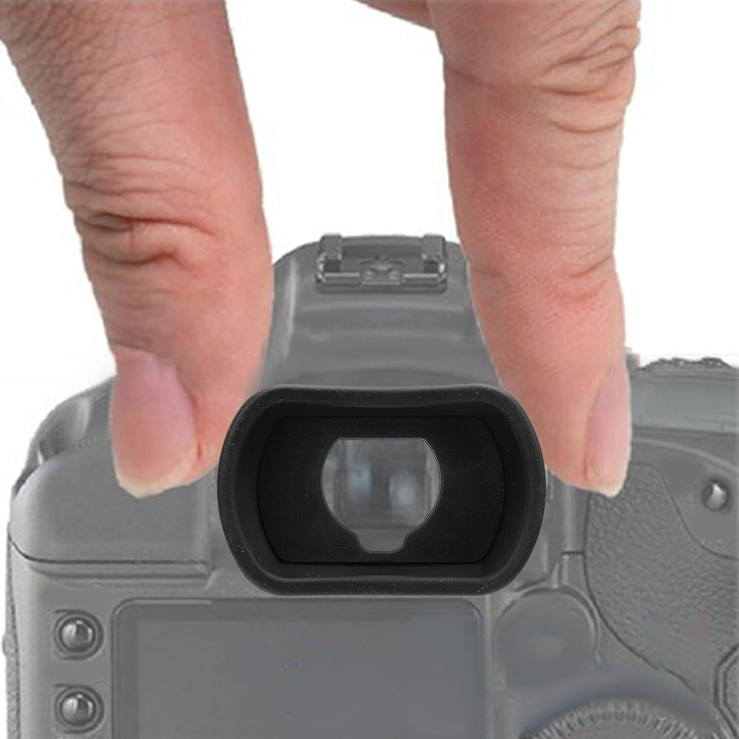 XZXCVN 3 Set GFX100II, XH1, XH2S, GFX50S, T5 Piece Eyepiece for Camera Viewer, Hot Shoe Cover and Bubble Level