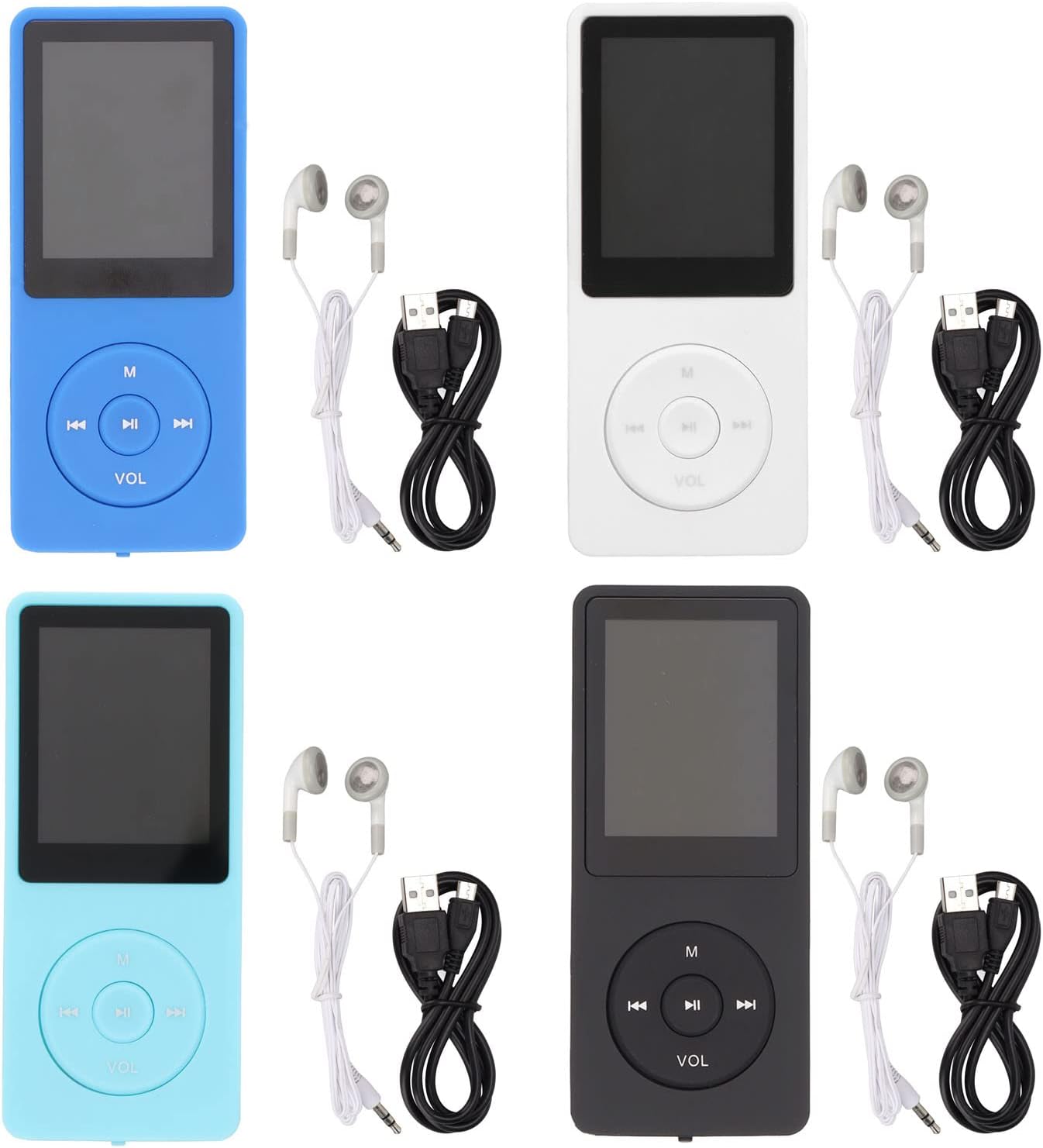 1 8 Inch MP3 64GB MP3 Pilipane Portable Display Screen Player, Expandable to for for Limit Music Experience, TFT
