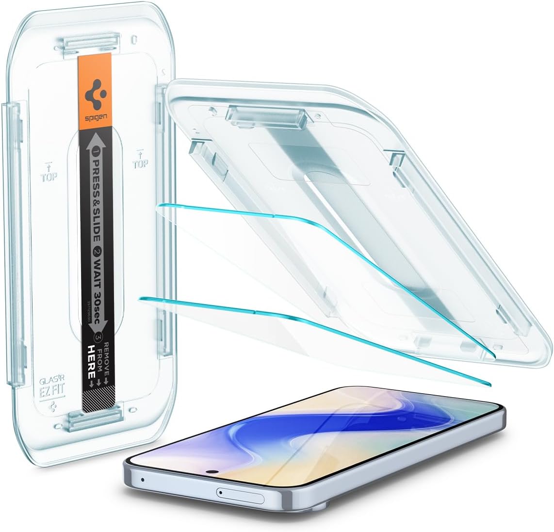 10 9 [2 Pack] 9H+ Spigen AluminaCore Tempered Glass Screen Protector [GlasTR EZ FIT] designed for Pixel Pro XL | Pixel