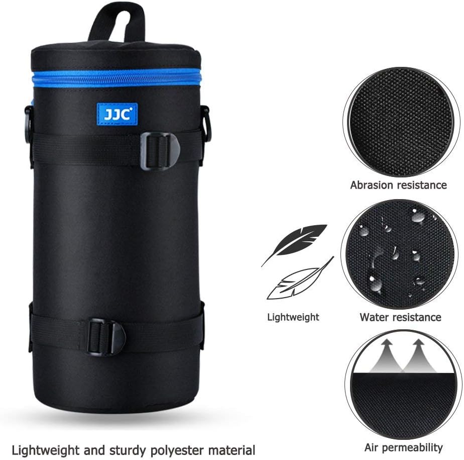 150-500mm f/5-6.3 800mm f/11 200-500mm f/5.6E 4.9'' 11.4''(D JJC Deluxe Lens Case Pouch Bag for Sigma DG OS HSM, Canon