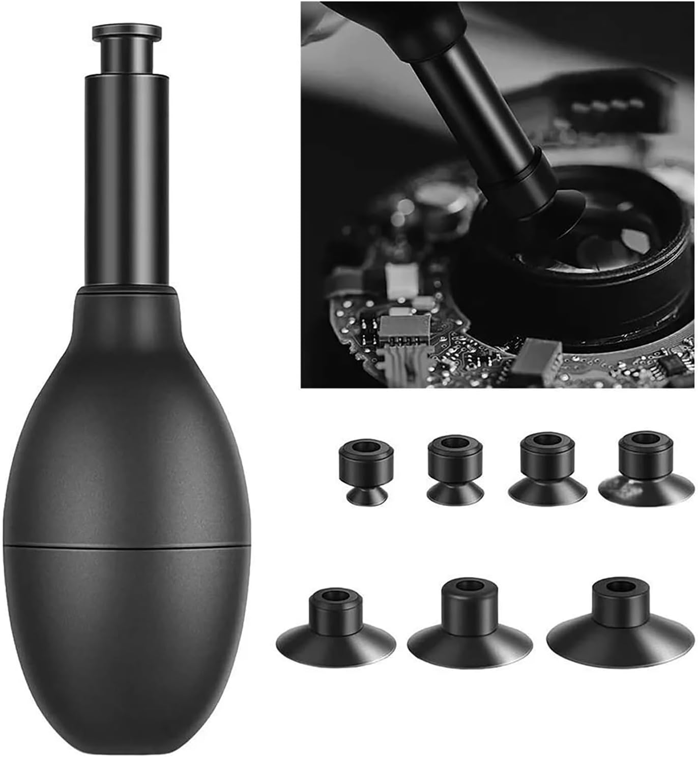 ZEZEFUFU Camera Lens Repair Tool Kit Lens Sucker Kit Silicone Opener Lens Suction Cup Pen
