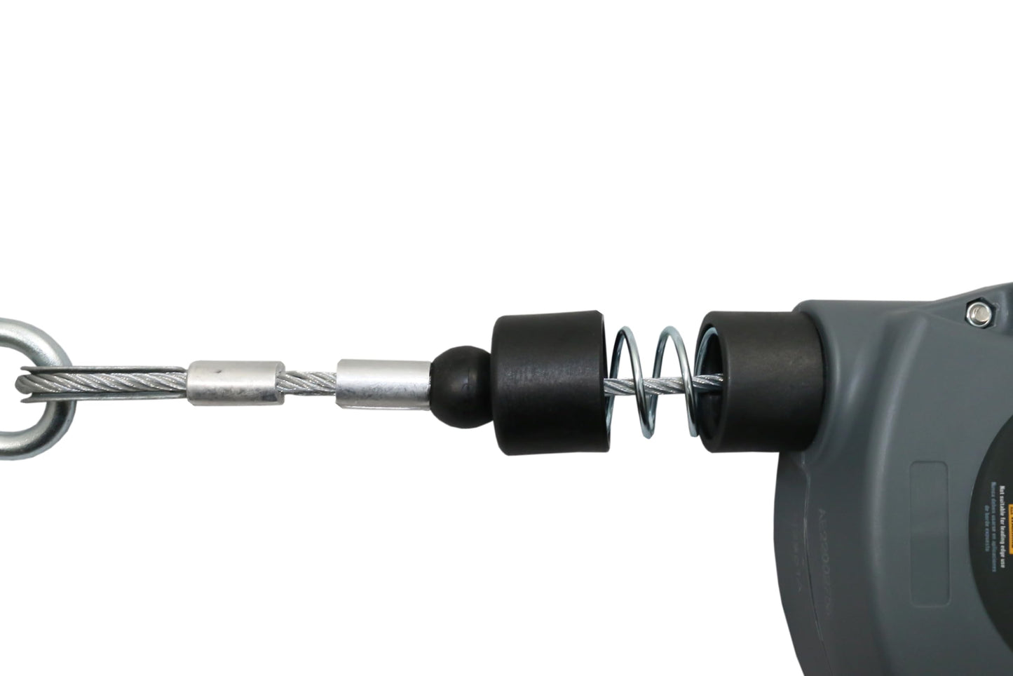 AFP Demon 11 FT Single Leg Self-Retracting Lifeline Cable Retractable | Steel Locking Pelican Rebar Hook | Safety Yoyo Fall Protection Arrest Limiter | Construction Industrial | OSHA & ANSI Rated SRL