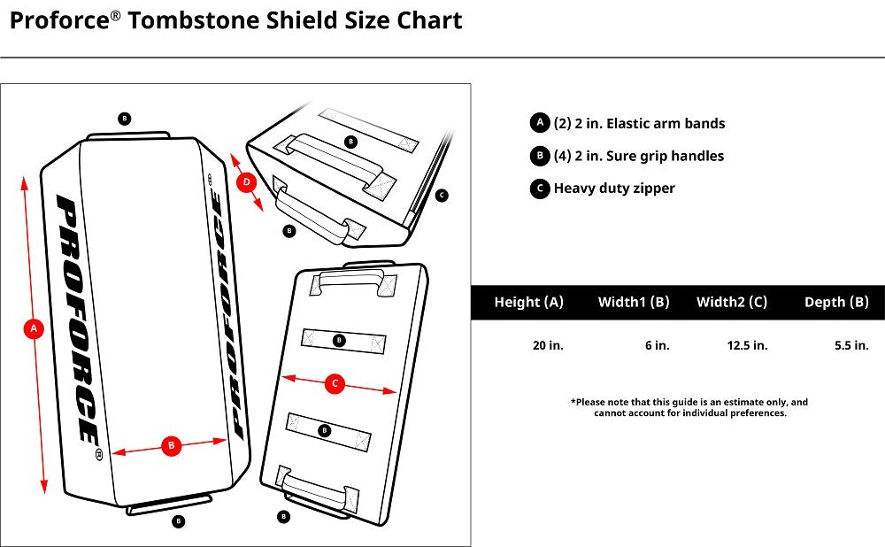 Pro Force Tombstone Punch/Kick Shield