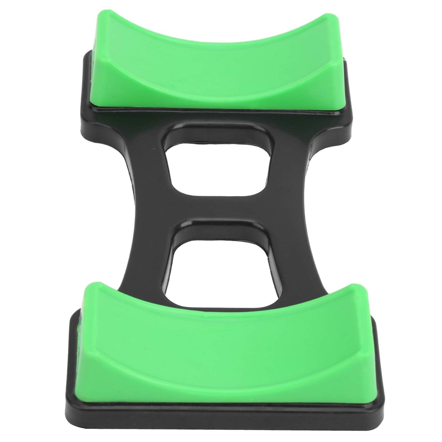 OUKENS Dumbbell Bracket Mat, 1 Pair 7.6x3.9 inches Holds up to 60kg ABS Dumbbell Storage Frame Stand Holder, Prevents Rolling & Scratches, Floor Protection Mat for Home Gym