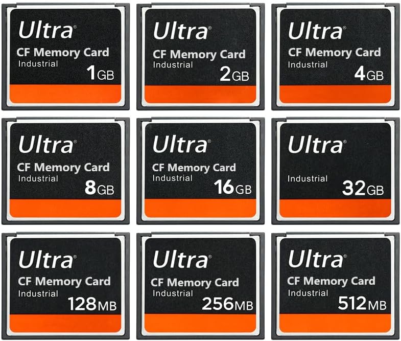 LILIWELL 2GB 2GB (2Pack) High Speed CF Card Ultra CF Memory Card Original SLR Camera Card Designed for Photographers