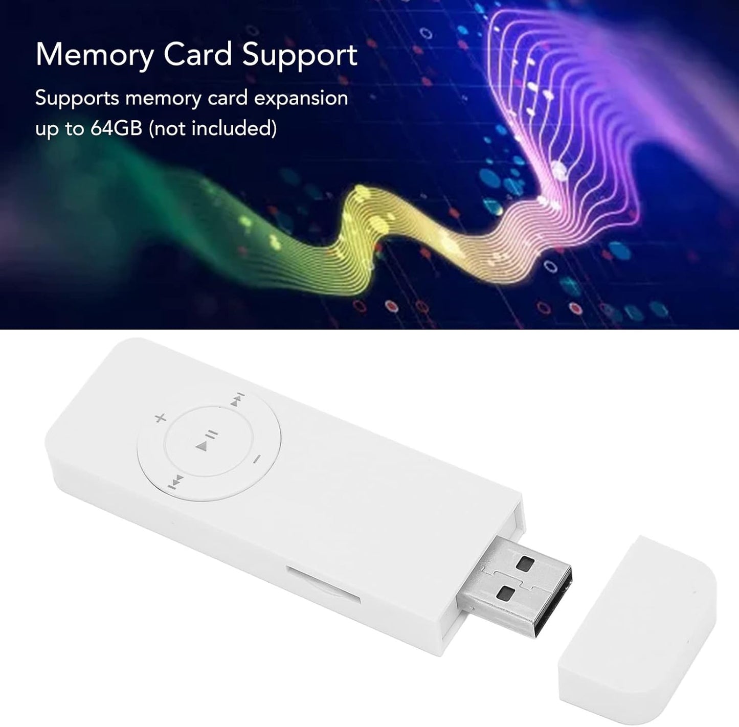 Generic 64GB Mp3 (#1) Player Portable Digital Lossless Player for Children HD Sound Quality No Phone Required Long