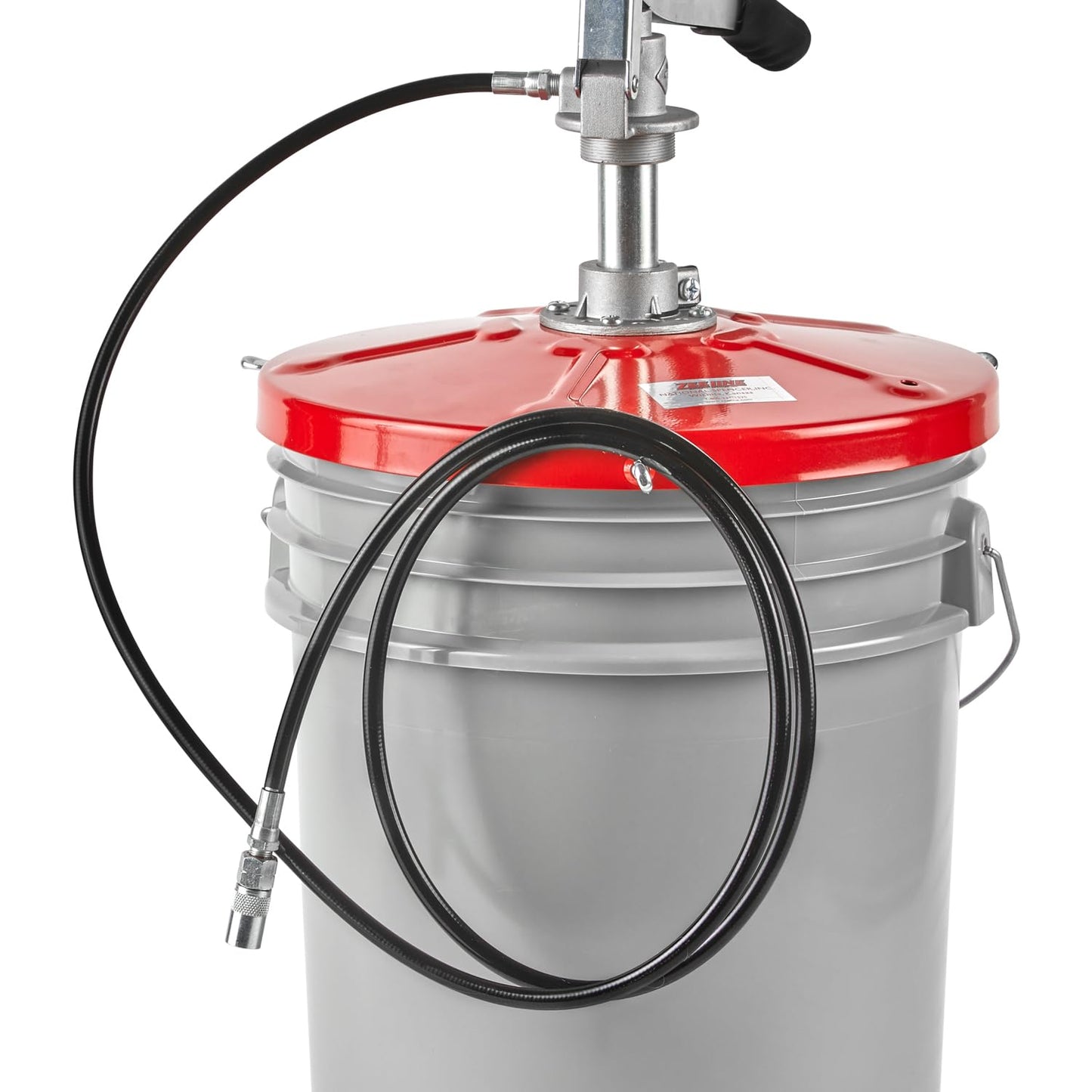 Zeeline By Milton ZE550, Grease Pump, 1.2 Ounces Per 28 Strokes, Designed To Fit 25-50 LBS of Grease, Manual Grease Pump with Carrying Handle, Maximum Output Pressure 3500 PSI