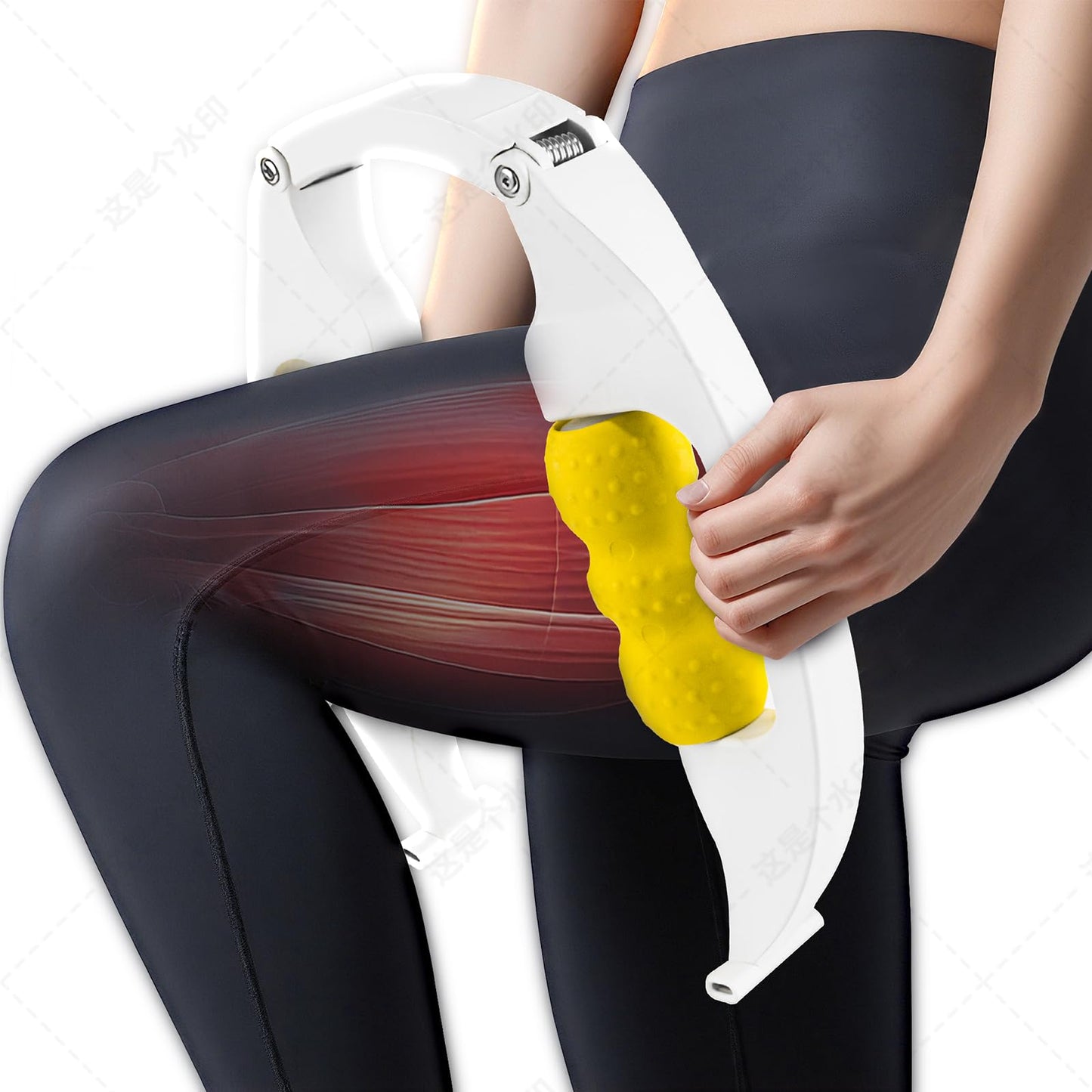 Massager Roller for Cellulite and Lymphatic Drainage,Deep Tissue Foam Roller Massage for Legs,Hands,Thighs,Calves,Muscle Pain Relief,Anti-Cellulite Massage Tool,Body Sculpting,Improves Circulation