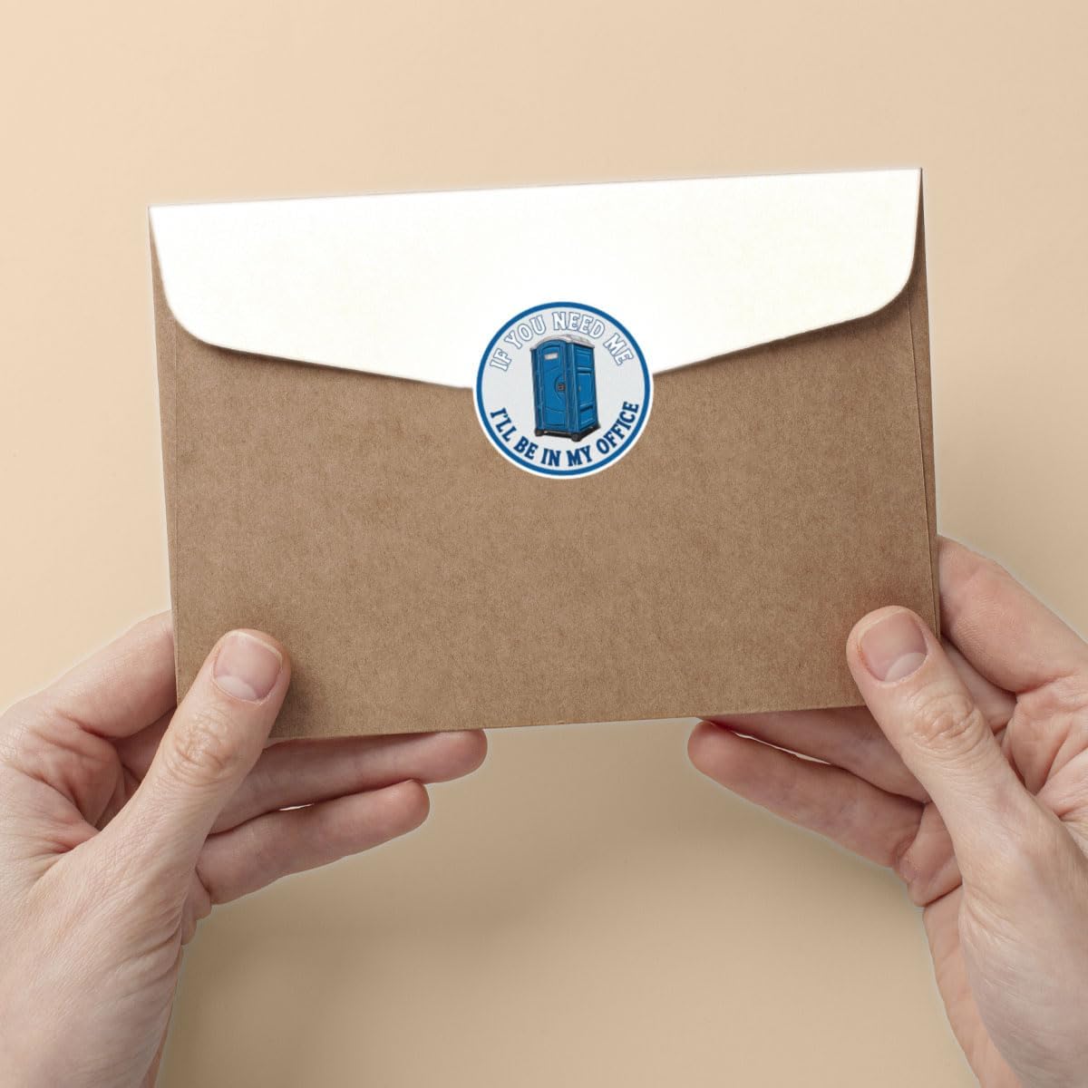 3 Toolboxes, 3 Inch Pcs Funny Porta Potty Sticker If You Need Me Ill Be in My Office Decal, Construction Humor Vinyl