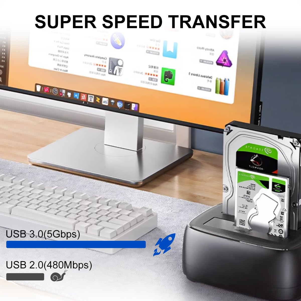 Yeung Qee 3.0 3 3.0 (3ft) USB A to USB B Cable ft,Nylon Braided USB Cable Type A Male to B Male Printer Cable