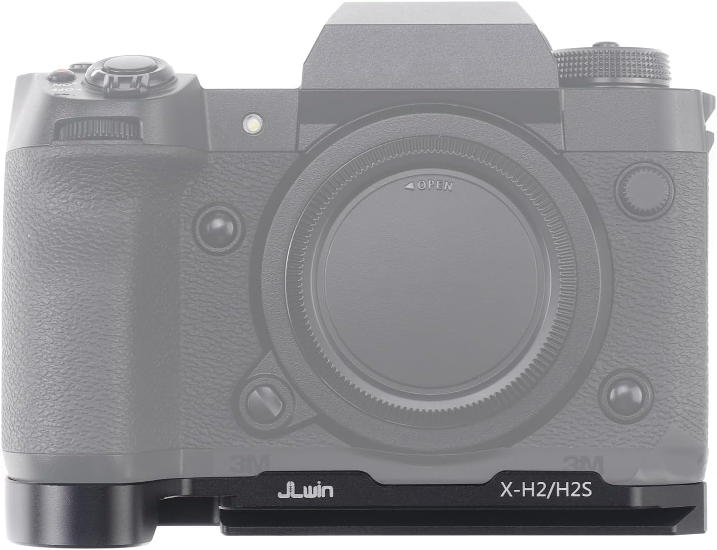FocusFoto X-H2/X-H2S Quick Release Baseplate QR Plate Mount for Fujifilm Fuji Mirrorless Camera, Compatible