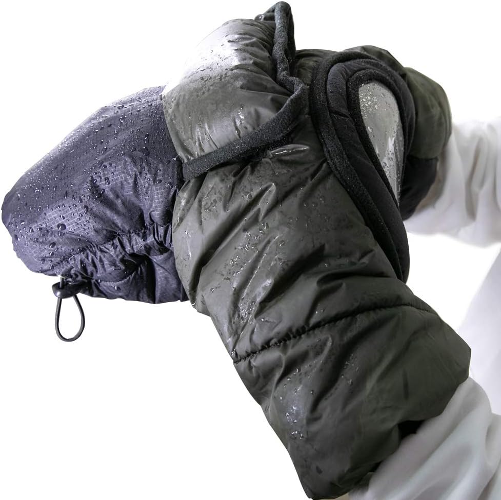 CamRebel 24-70mm, 24-105mm, 15-85mm,18-135mm, 55-205mm, 70-200mm Camera Rain Coat Cover, Cold-Proof Warm Cover, Snow