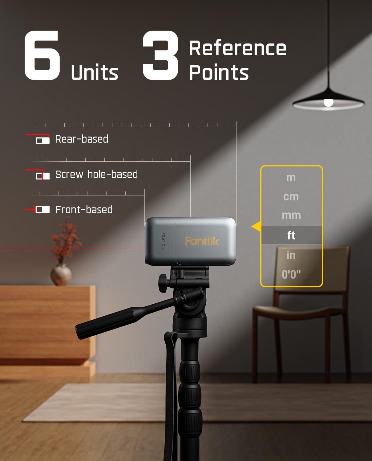 Fanttik A10 Pro 2-in-1 Digital Laser Tape Measure with HD IPS Color Display & Fanttik A10 Apex 3-in-1 Digital Laser Tape Measure with HD Color Display