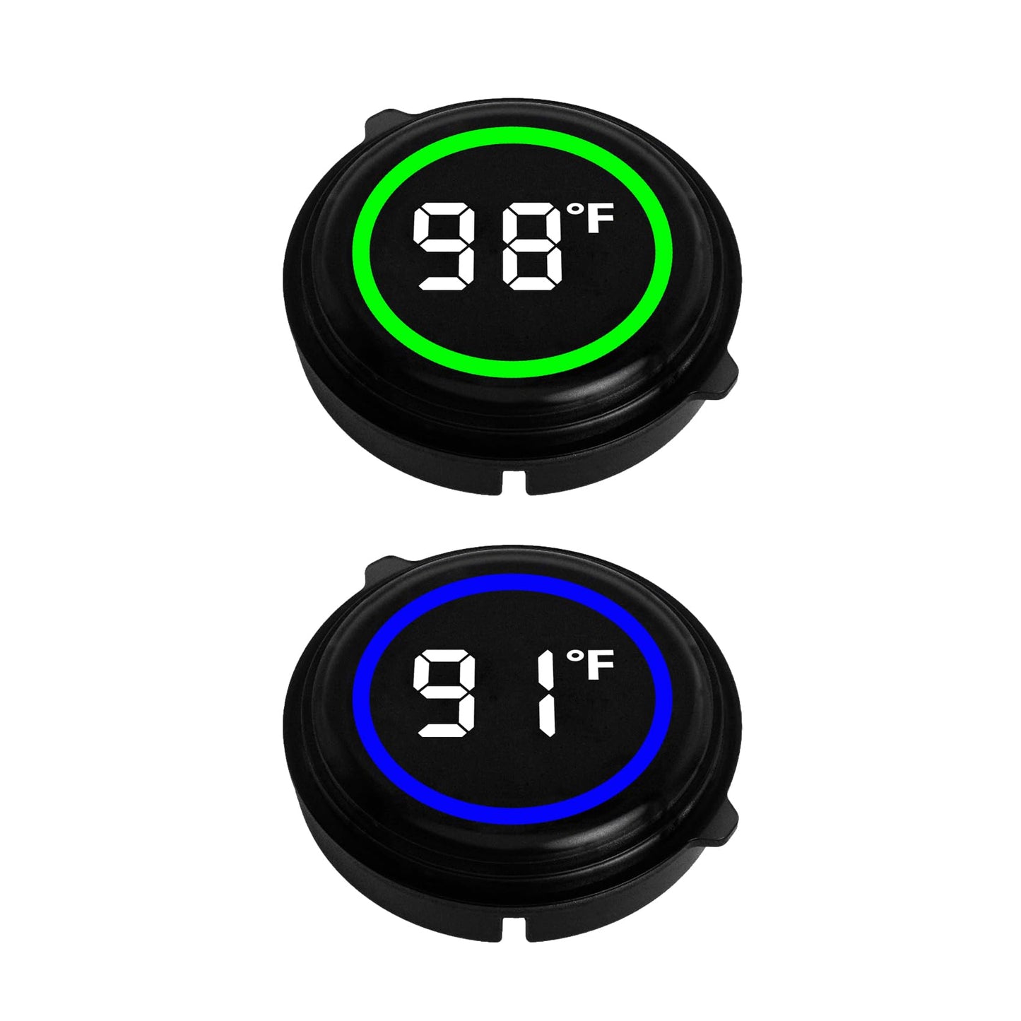 2 Pack Waterproof Floating Water Thermometer for Ice Bath, Swimming Pool, Bathtub