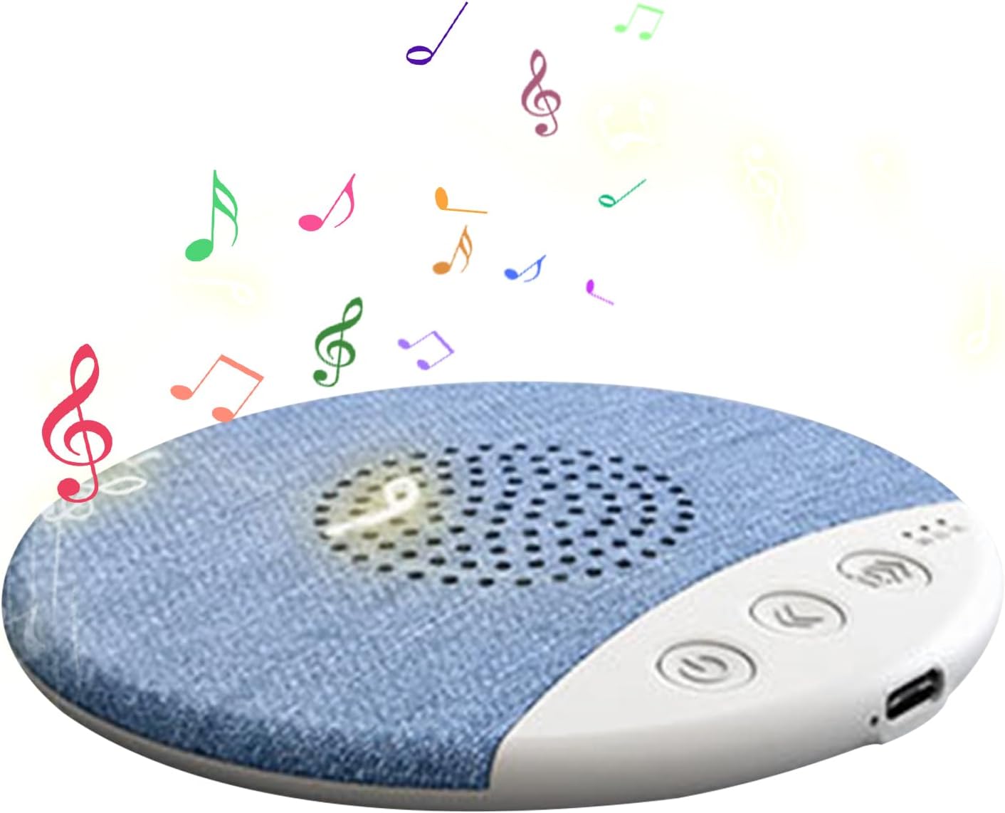 Generic Bluetooths Pillow Speaker Mini Wireless Sleep Audio Device, Under Pillow Sound Unit | White Noise Timer, Stereo